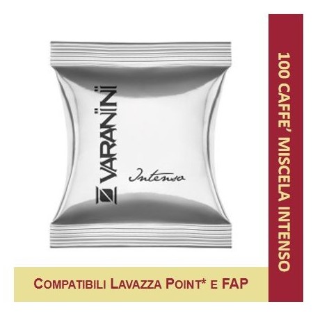 MISCELA INTENSO - 100 CAPSULE COMPATIBILI LAVAZZA POINTVARANINI